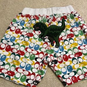 Coach x bape shorts